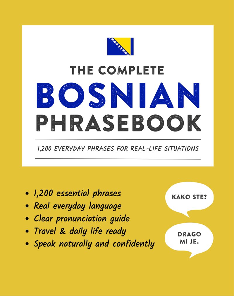 Cover of The Complete Bosnian Phrasebook