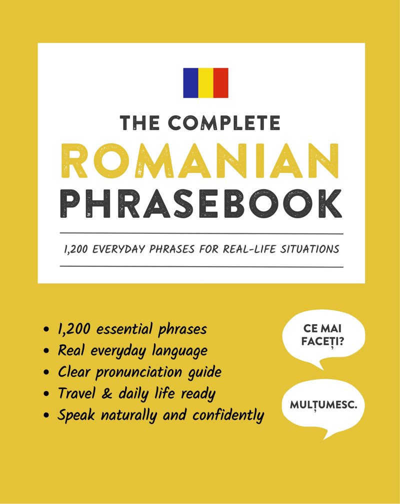 Cover of The Complete Romanian Phrasebook