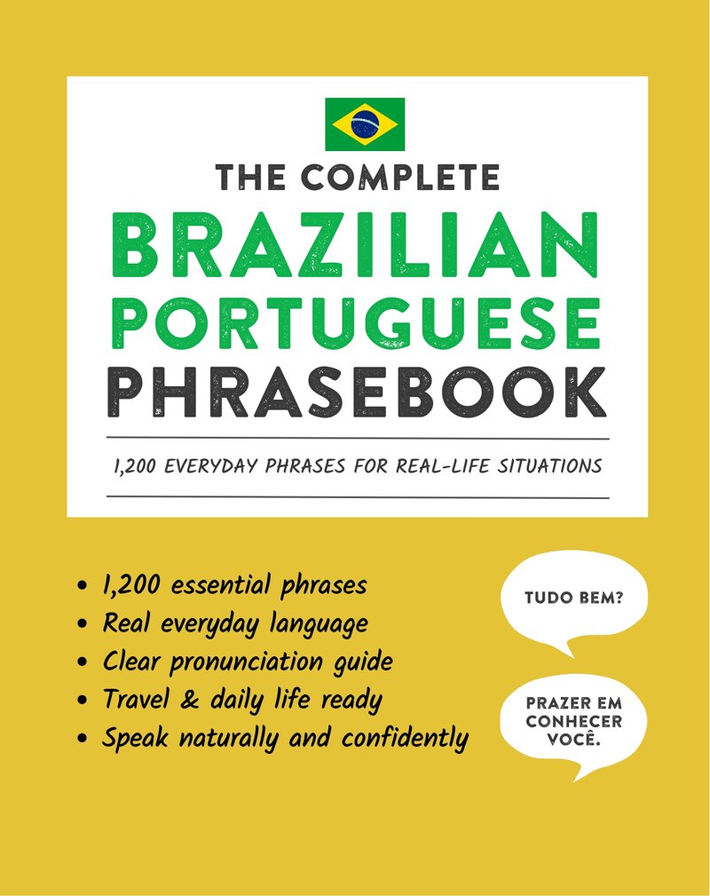 Cover of The Complete Brazilian Portuguese Phrasebook