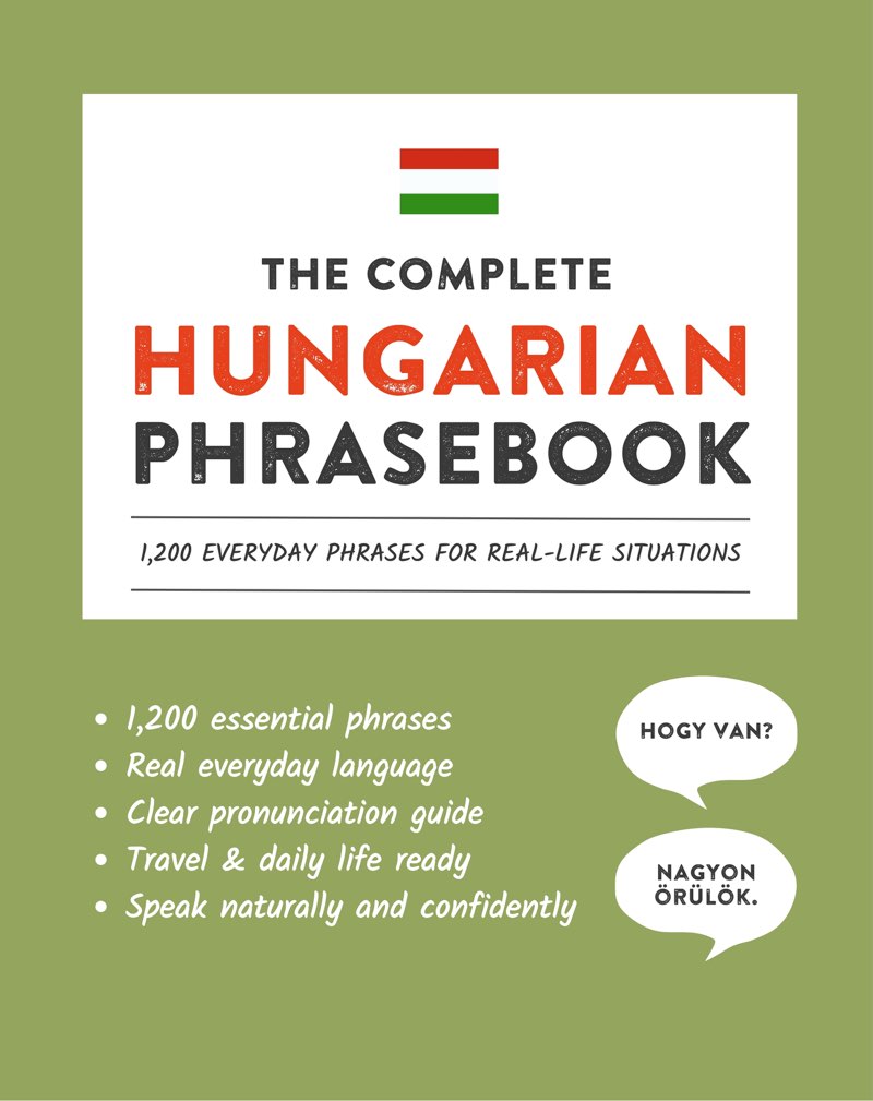Cover of The Complete Hungarian Phrasebook