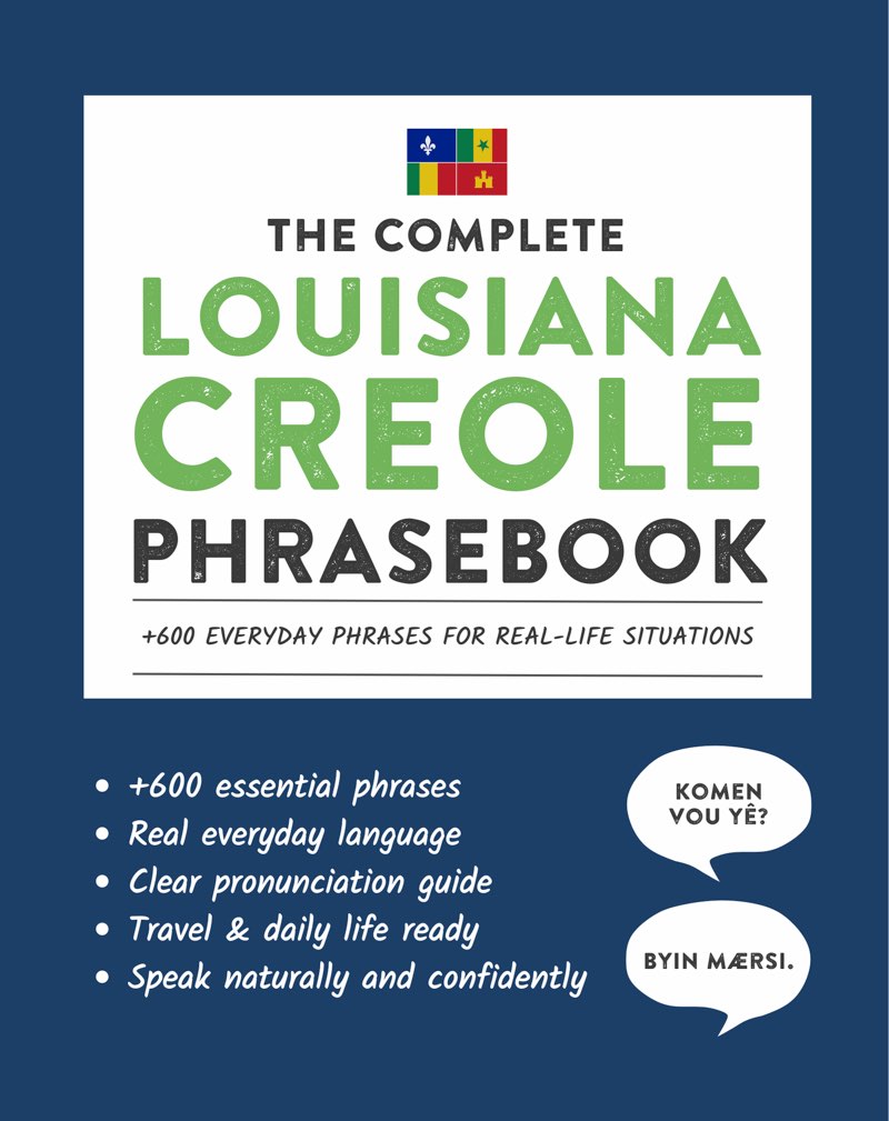 Cover of The Complete Louisiana Creole Phrasebook