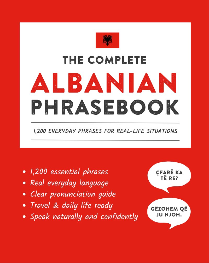 Cover of The Complete Albanian Phrasebook