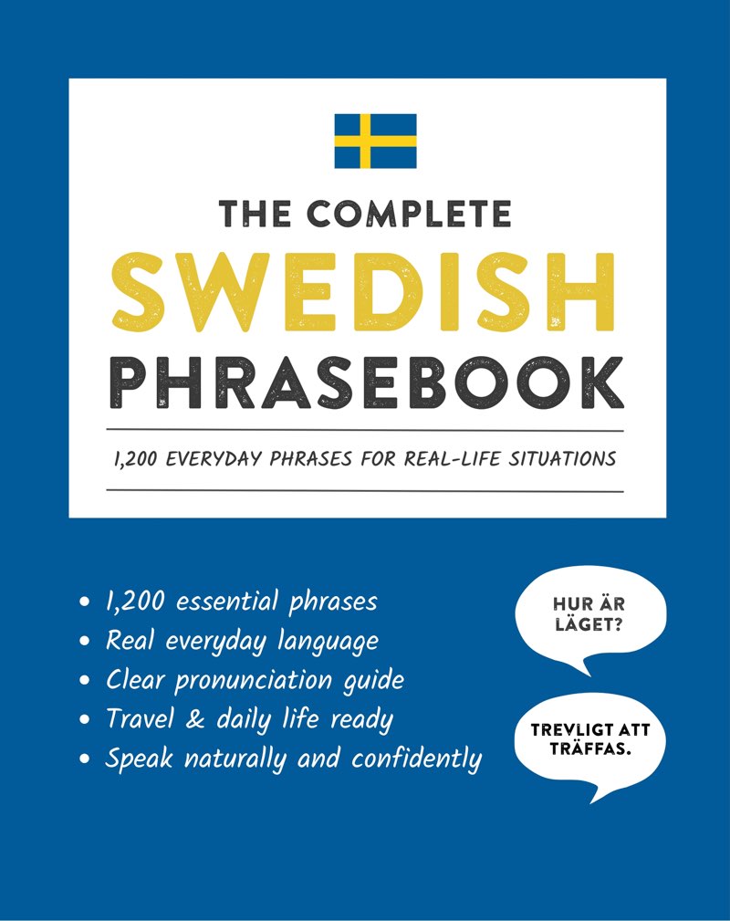 Cover of The Complete Swedish Phrasebook