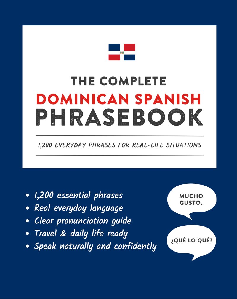 Cover of The Complete Dominican Spanish Phrasebook
