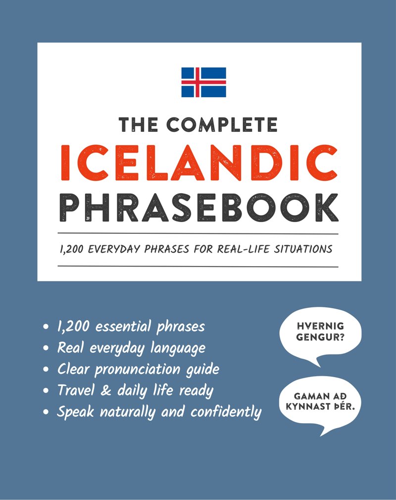 Cover of The Complete Icelandic Phrasebook