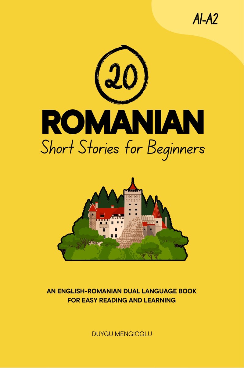 Cover of 20 Romanian Short Stories for Beginners