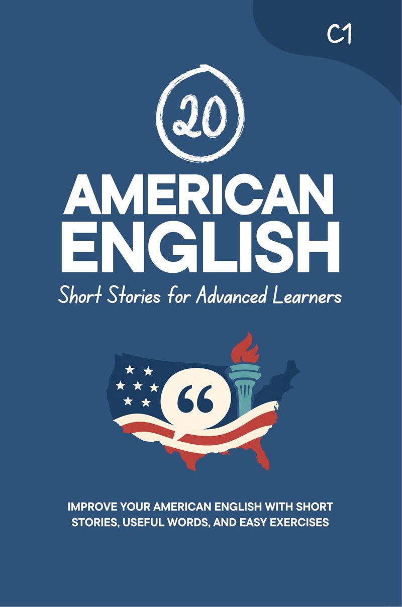 Cover of 20 American English Short Stories for Advanced Learners