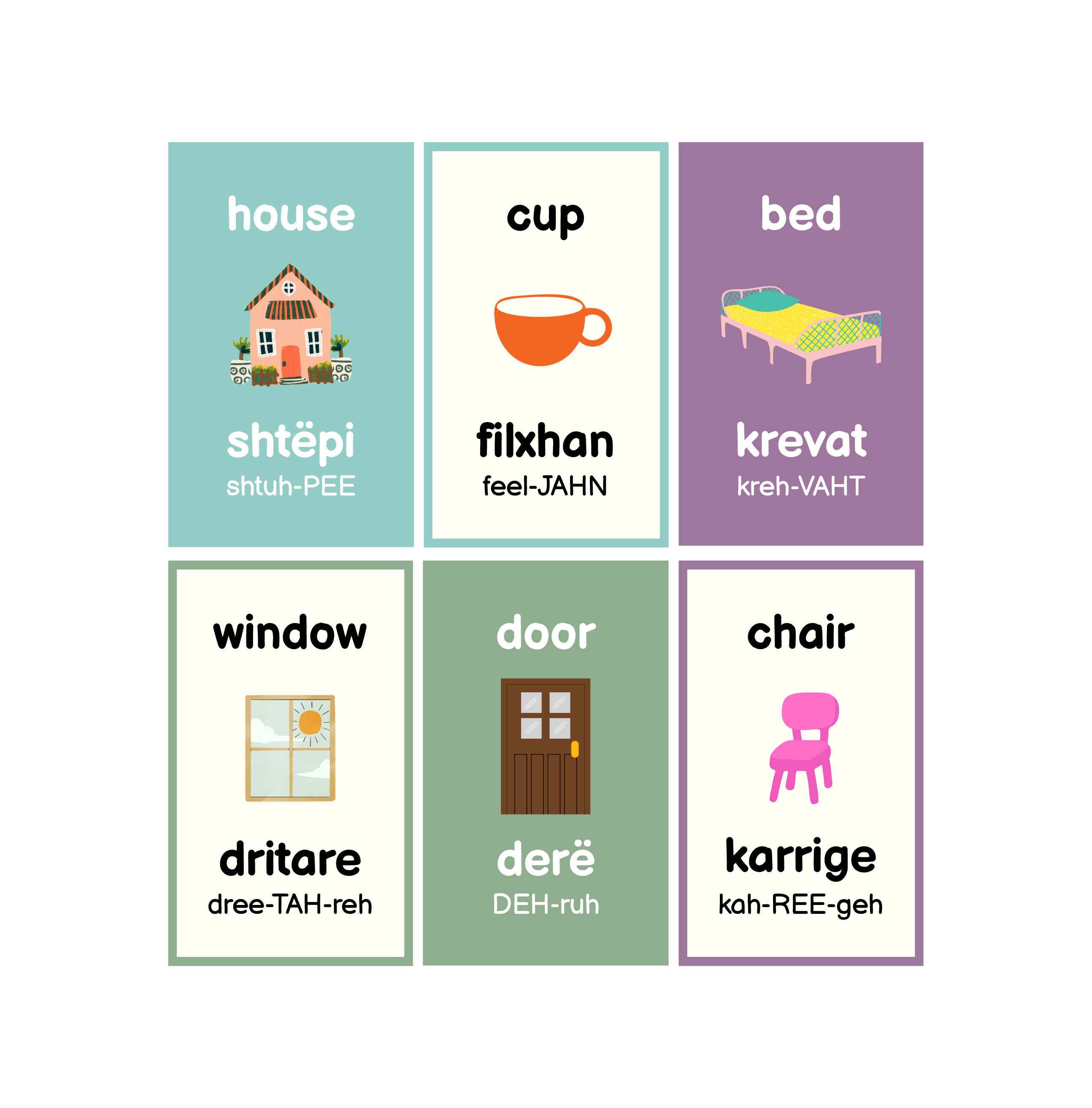 First 100 Words in Albanian — selected interior PDF page 30