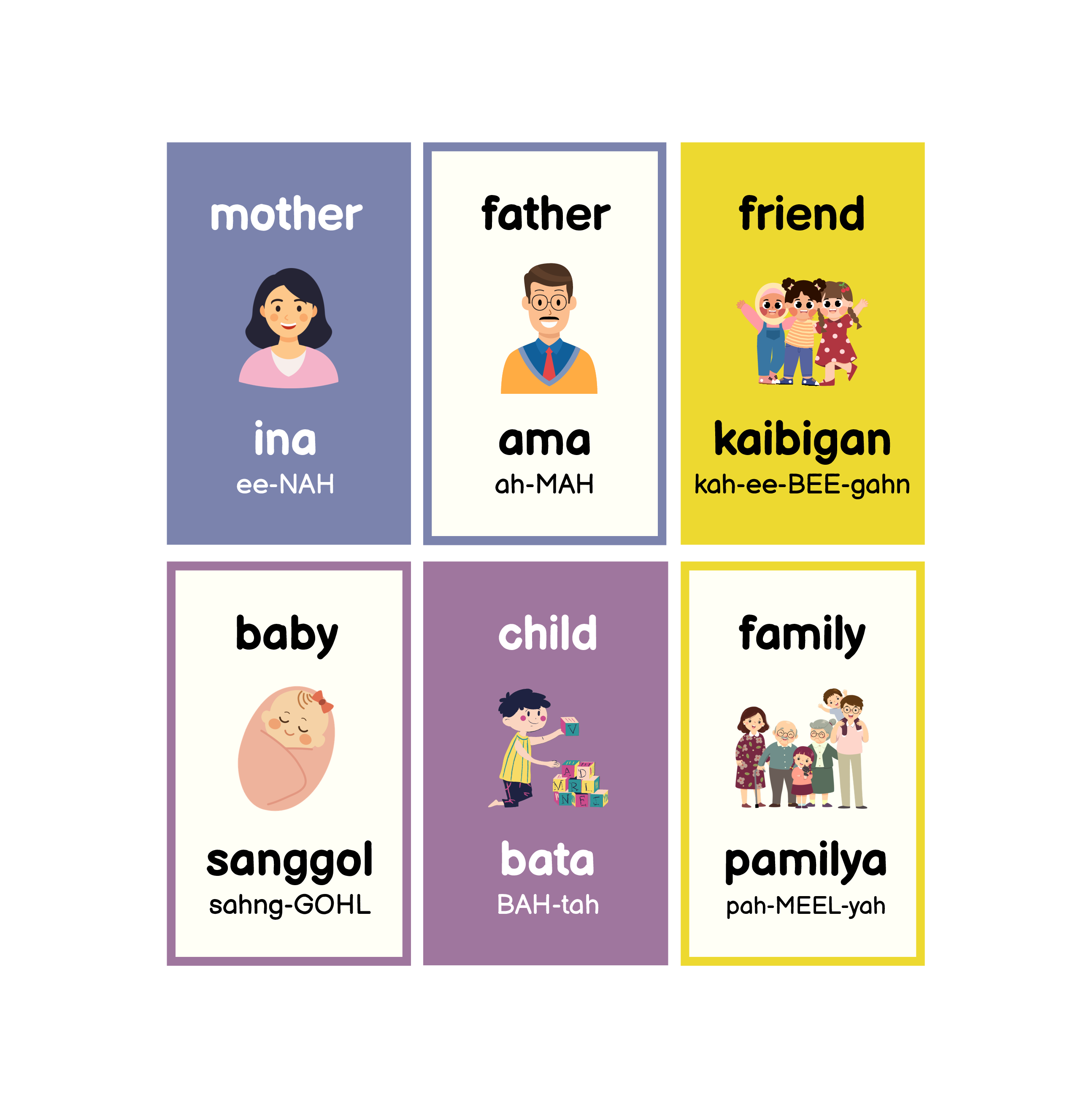 First 100 Words in Tagalog — selected interior PDF page 18
